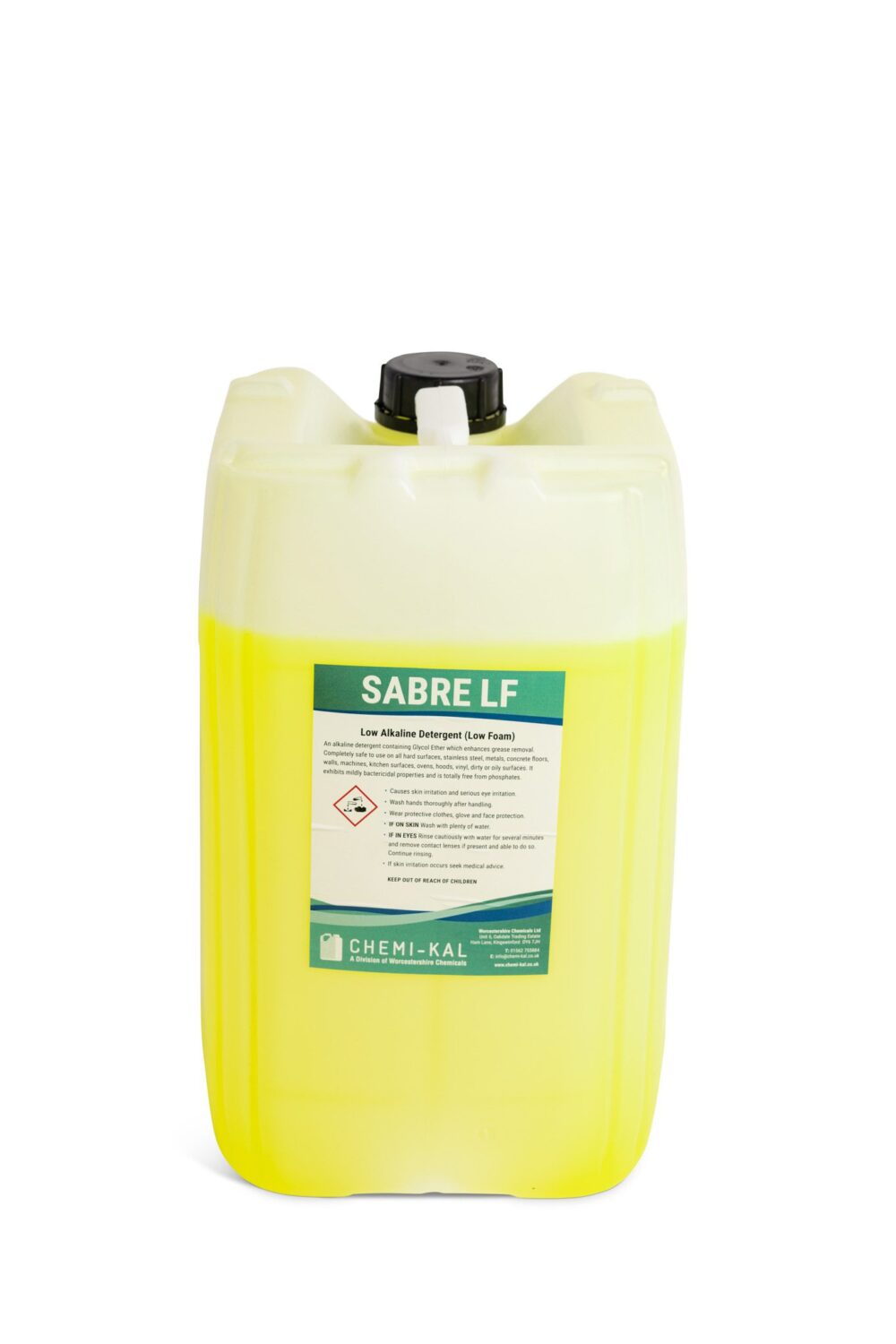 Sabre Low Foam Hard Surface Cleaner 10L (2x5L), 20L, 210L - Image 6