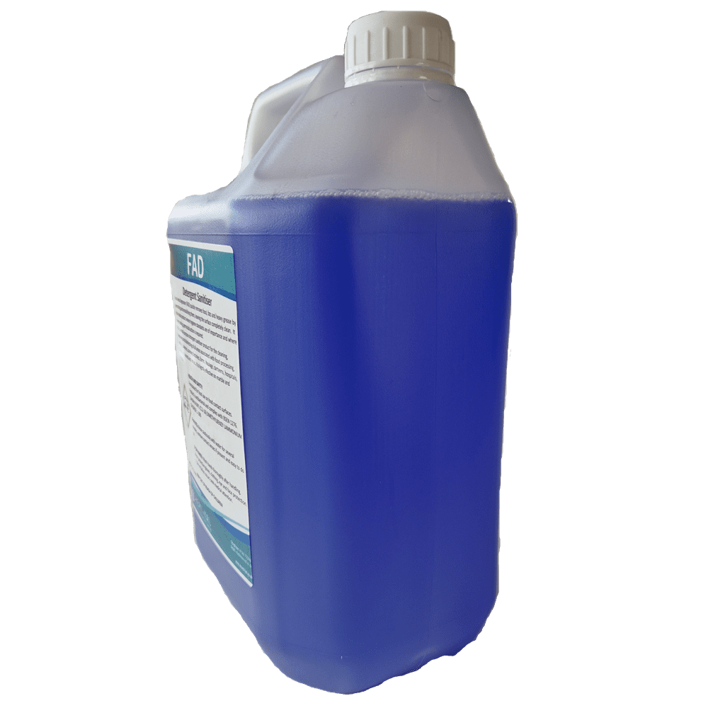 FAD Detergent Sanitiser 10L (2x5L), 20L, 210L - Image 3