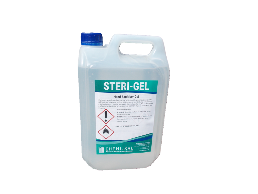 SteriGel Alcohol Based Hand Sanitiser (2x5L containers)