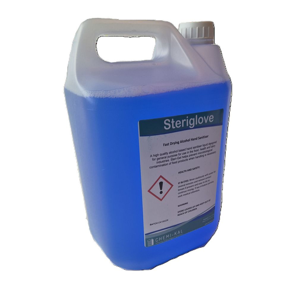 Steriglove Fast Drying Alcohol Hand Sanitiser 10L (2x5L) - Image 5