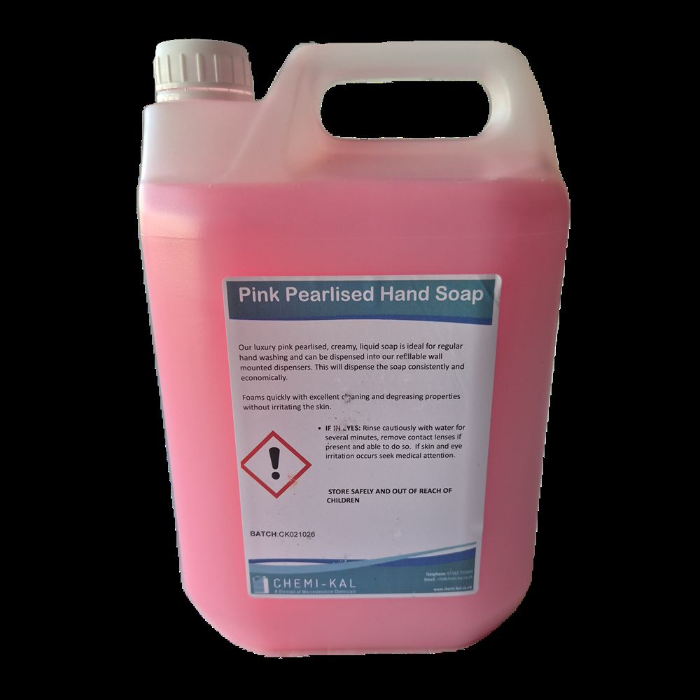 Pink Pearlised Liquid Hand Soap