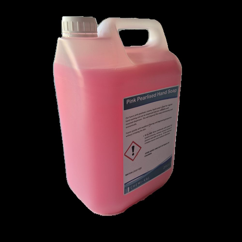 Pink Pearlised Liquid Hand Soap