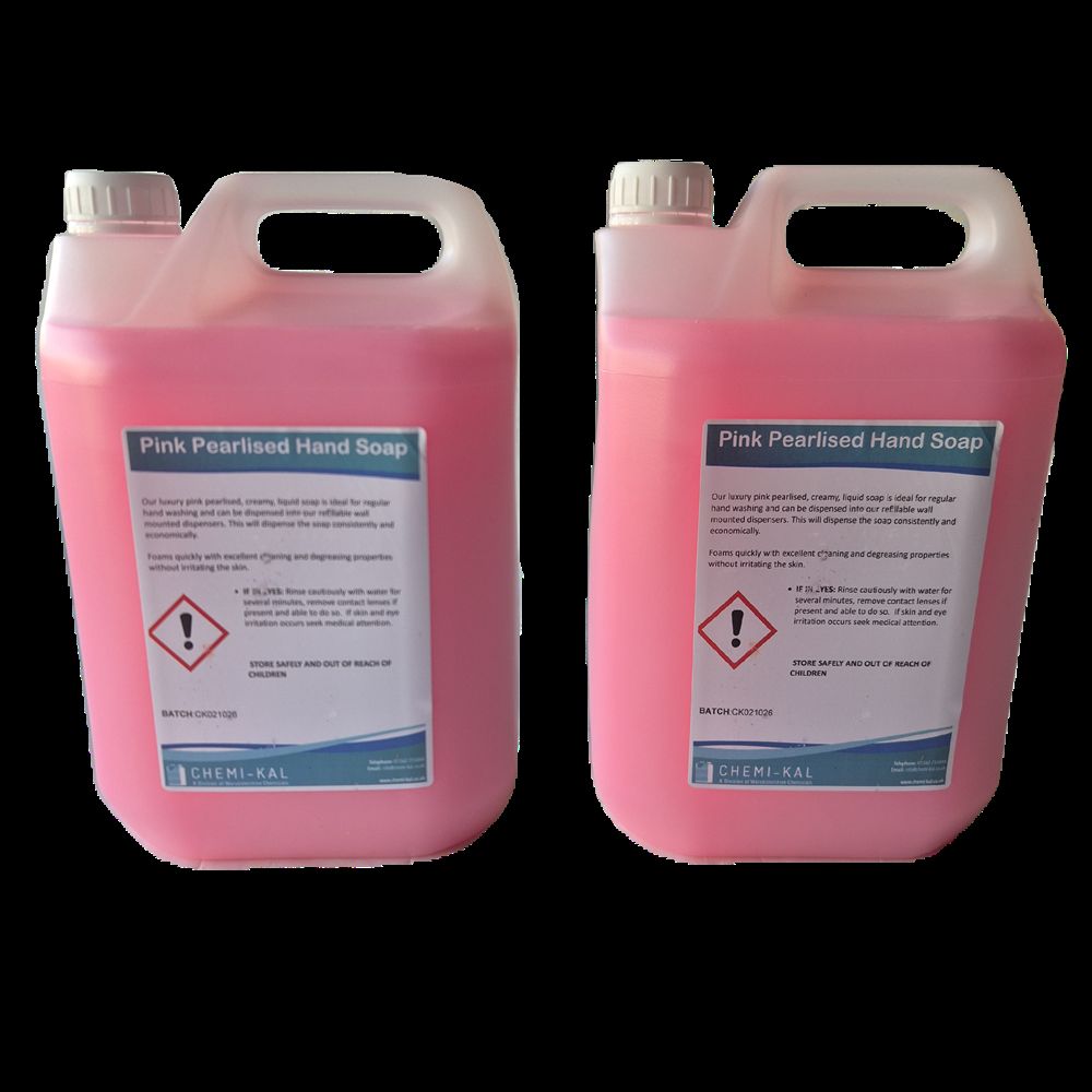 Pink Pearlised Liquid Hand Soap