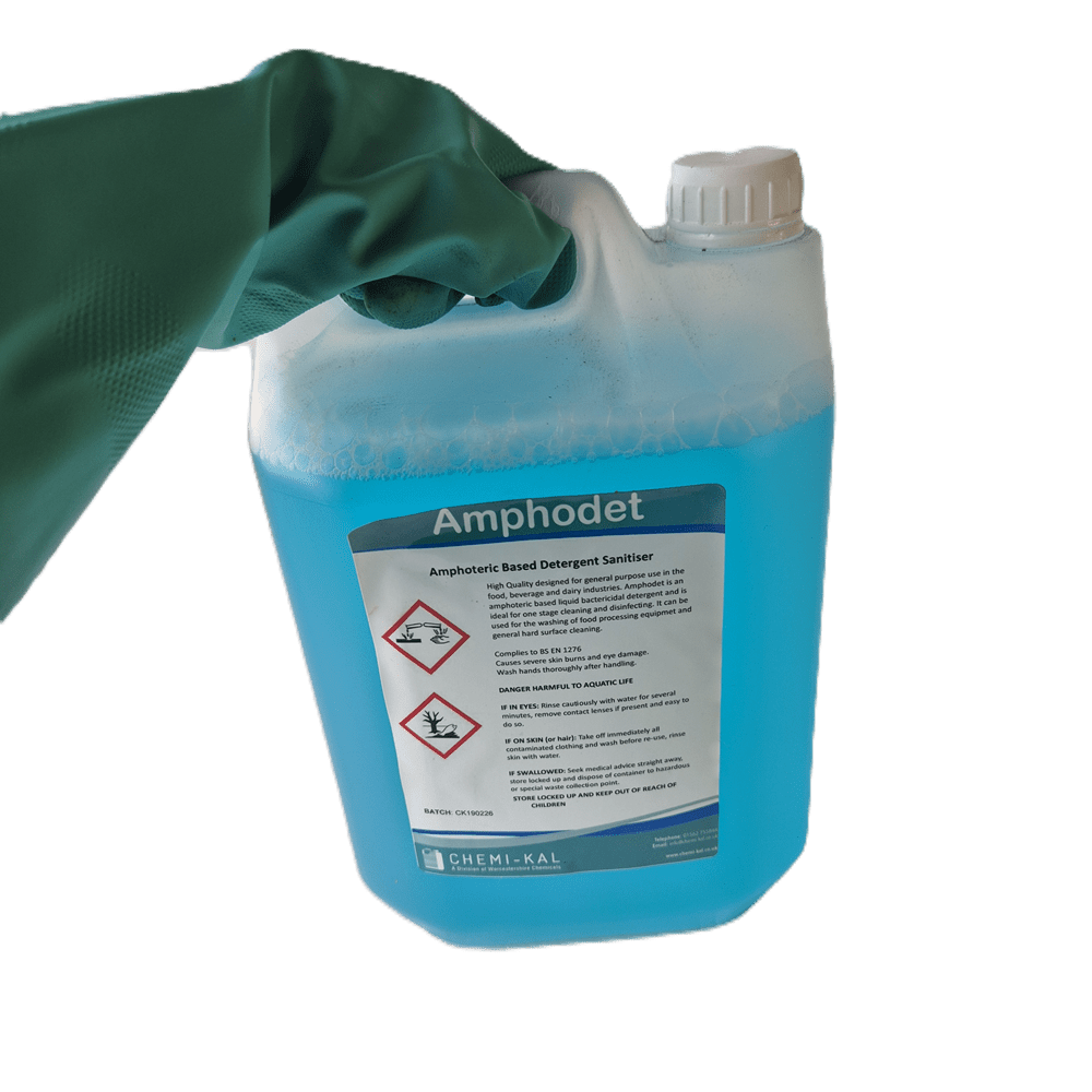 Amphodet Amphoteric Based Detergent Sanitiser 10L (2x5L), 20L - Image 5