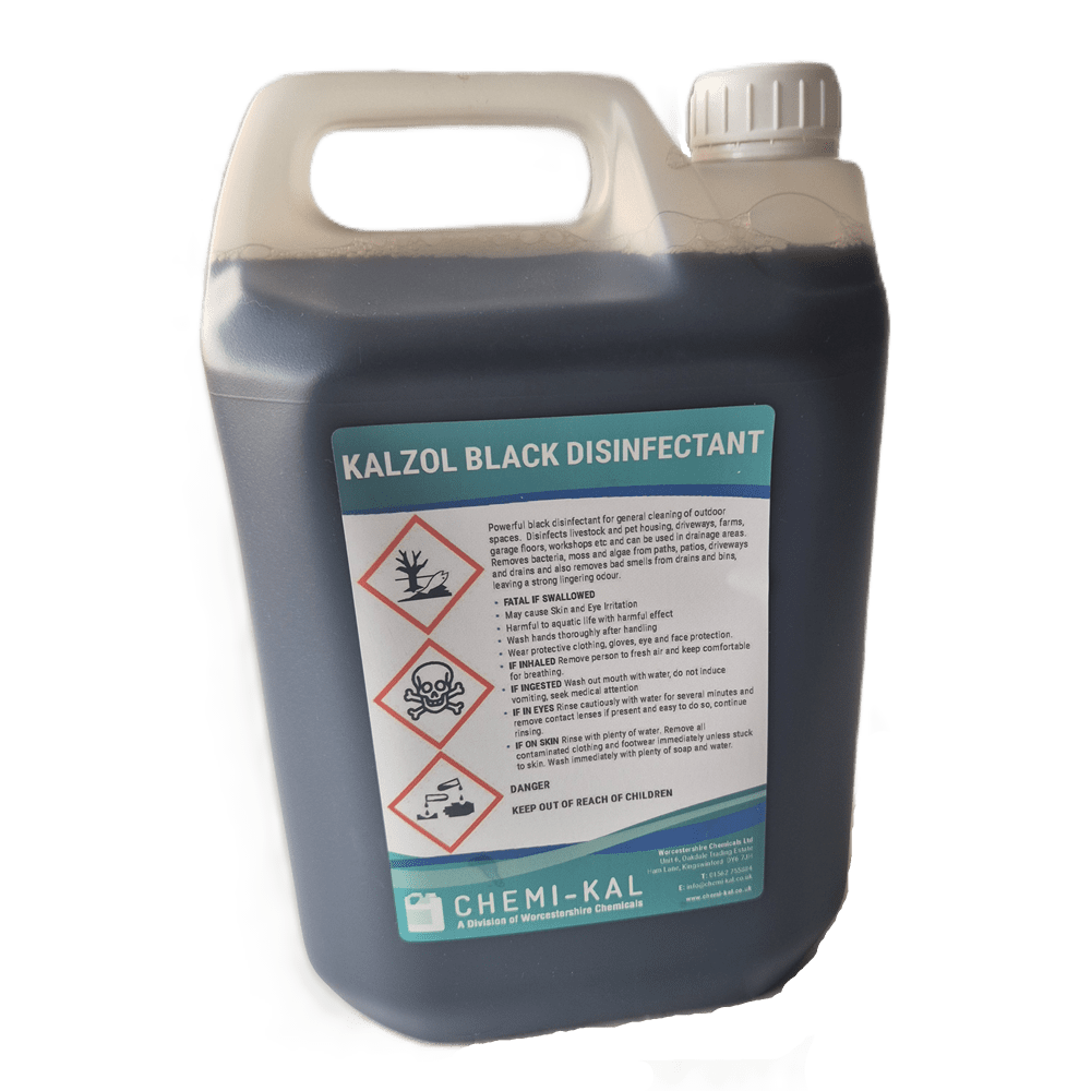 Kalzol Black Disinfectant 10L (2x5L) - Image 2