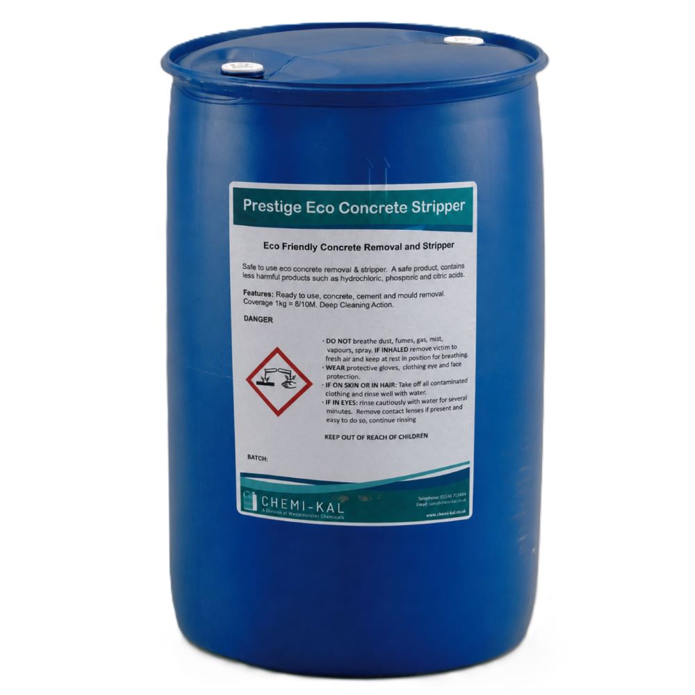 Prestige Eco Concrete Stripper 210L drum