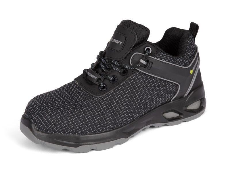 Composite Low Cut Black TPU TEK Safety Trainer Various Sizes