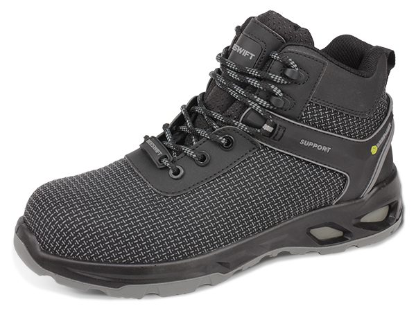 Himley Composite Mid Cut Black TPU TEK Safety Boot