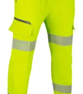 Mens Hi-Vis Joggers Green