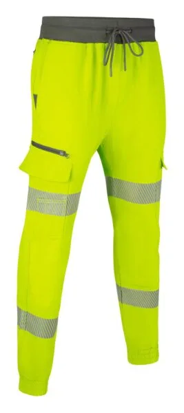 Mens Hi-Vis Joggers Green