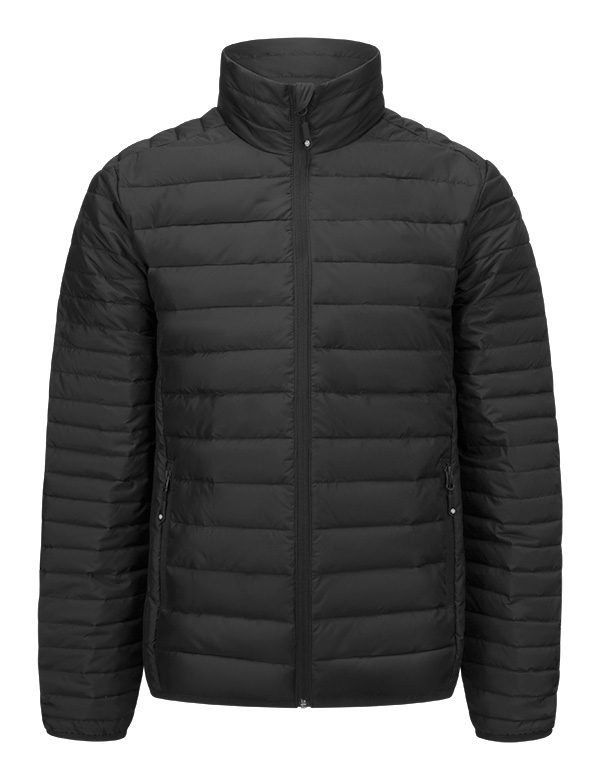 Padded Baffle Jacket in Navy or Black - Image 2