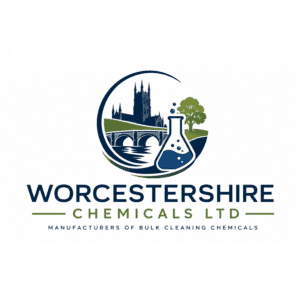Worcestershire Chemicals Limited Logo 1500x1500. Your manufacturer of custom white-label chemicals.